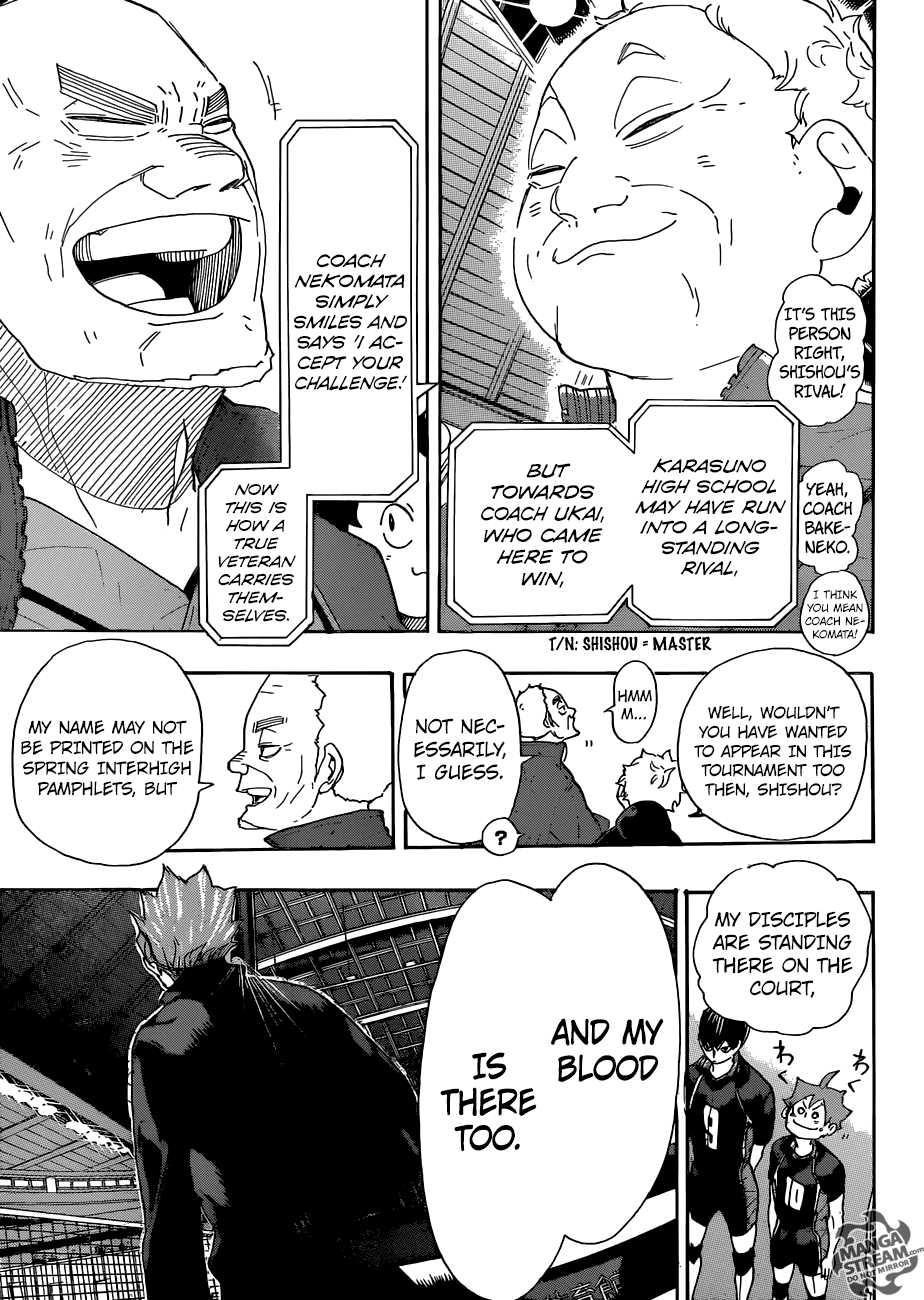 Haikyuu!!, Chapter 293 image 16